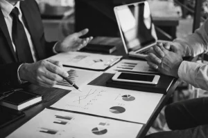 A One Accountants meeting with a client to discuss trust planning